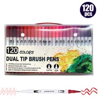 Buy Beauenty - 20 Pieces Color Brush Pens Set Watercolor Brush Pen Color  Markers For Painting Cartoon Sketch Calligraphy Drawing Manga Brush Online  - Shop Toys & Outdoor on Carrefour UAE