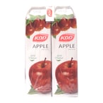 Buy Kdd Apple Juice 1 lt X 4 Pieces in Kuwait
