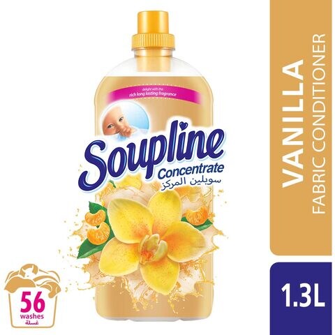 Soupline Concentrated Fabric Softener Vanilla 1.3L