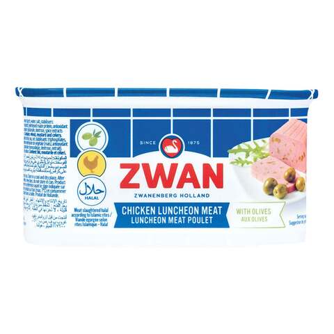 Zwan Chicken Luncheon Meat With Olives 200g