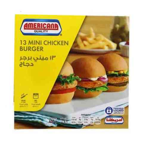 Americana Chicken Mini Burger 400g