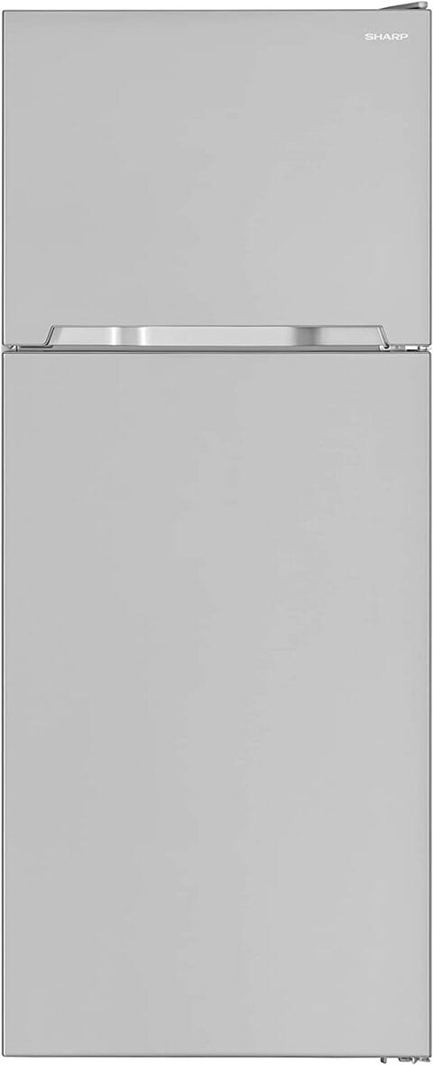 Sharp 400L Net Capacity Double Door Refrigerator, Silver Inox, SJ-SR525-SS3