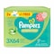 Pampers Baby Wet Wipes, Complete Clean, 3 Packs x64, 192 Wipes