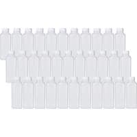 Lavish 16 Oz Empty Plastic Juice Bottles With Tamper Evident Caps &ndash; 33 Pack Drink Containers - Great For Homemade Juices, Milk, Smoothies, Tea And Other Beverages