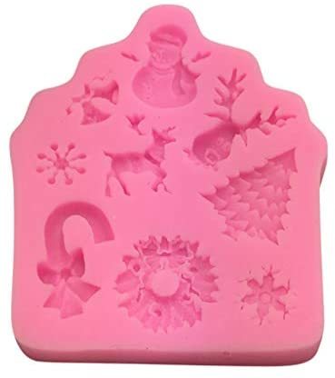 Buy Generic Christmas Silicone Fondant Cake Mold Mould Chocolate Baking Online Shop On Carrefour Uae