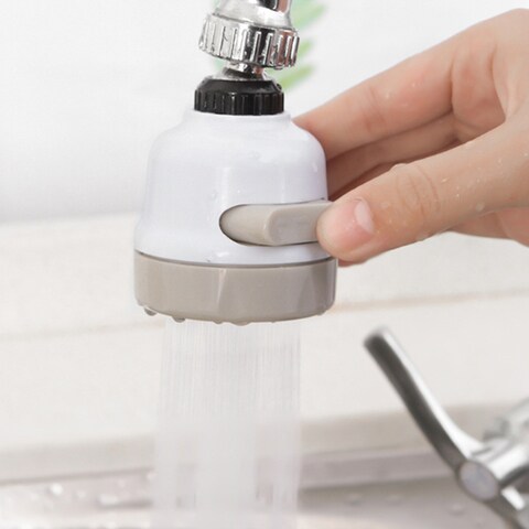 Generic-Adjustable 360&deg; Rotatable Water Saving Tap Water Regulator Filter Sprayer Home Kitchen Faucet Accessory