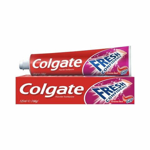 Colgate Fresh Confidence Xtreme Toothpaste Red 125ml