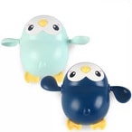 اشتري Bath Swimming Penguin Toy For Baby Toddler, Wind Up Chain Bathing Water Toy, Swimming Bathtub Pool Cute Swimming Toys في الامارات