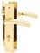 Abbasali Door Handle Key, Door Handle With Lock, European Interior Wooden Door Lock, Bedroom Door Lock,Mute Door Lock,Gp