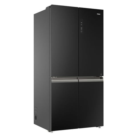 Haier 585L Net Capacity Side-By-Side French Door Refrigerator Black HRF-820BG