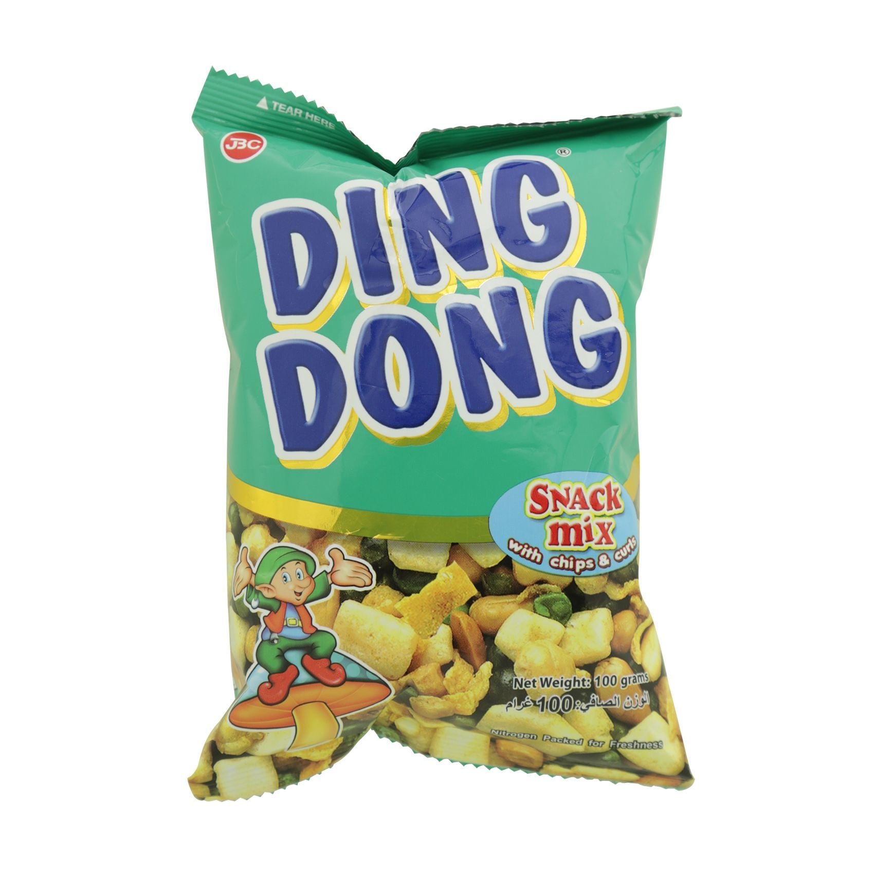 Buy Ding Dong Snack Mix 100g Online Shop Food Cupboard On Carrefour Uae