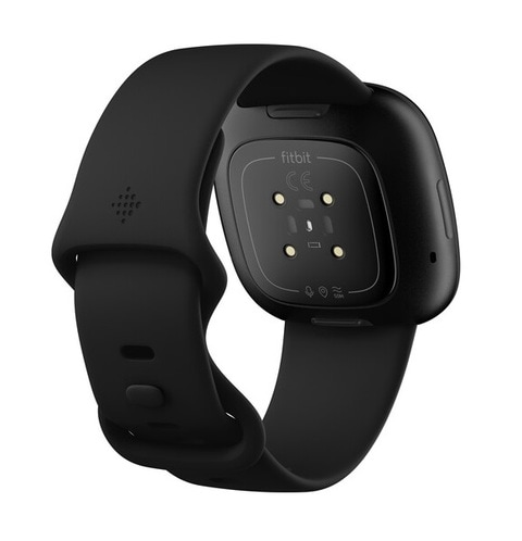 Fitbit VERSA 3 GPS Activity Tracker Fitness Watch - Black Aluminum (FB511BKBK)
