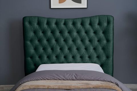 Green headboard online