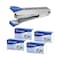 Kangaro Stapler with Number 10-1m Pins Silver Pack of 4