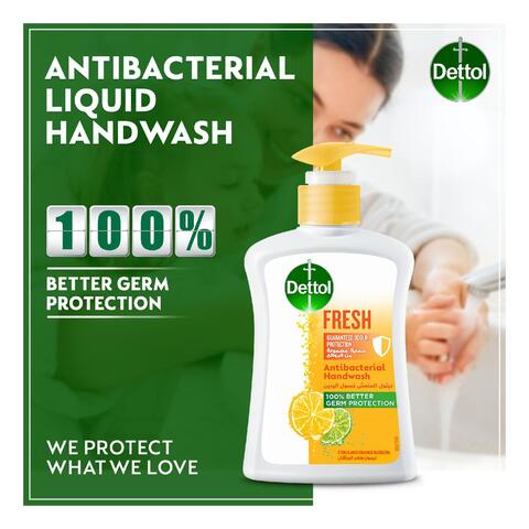 Dettol Fresh Anti Bacterial Liquid Handwash 400ml