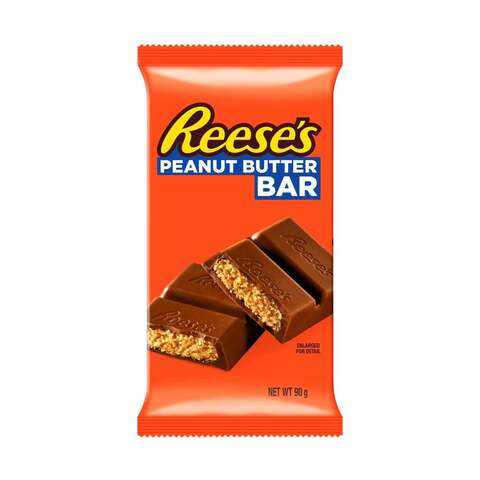 Reese's Chocolate Peanut Butter Bar 90gr Online | Carrefour Qatar