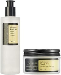 Cosrx Advance Snail 96 Mucin Power Essence And Advance Snail 92 - All In One Cream Set