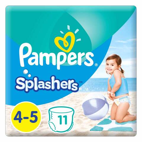 Pampers Splasher Swimming Baby Diapers Maxi Size 4 - 11 Diaper