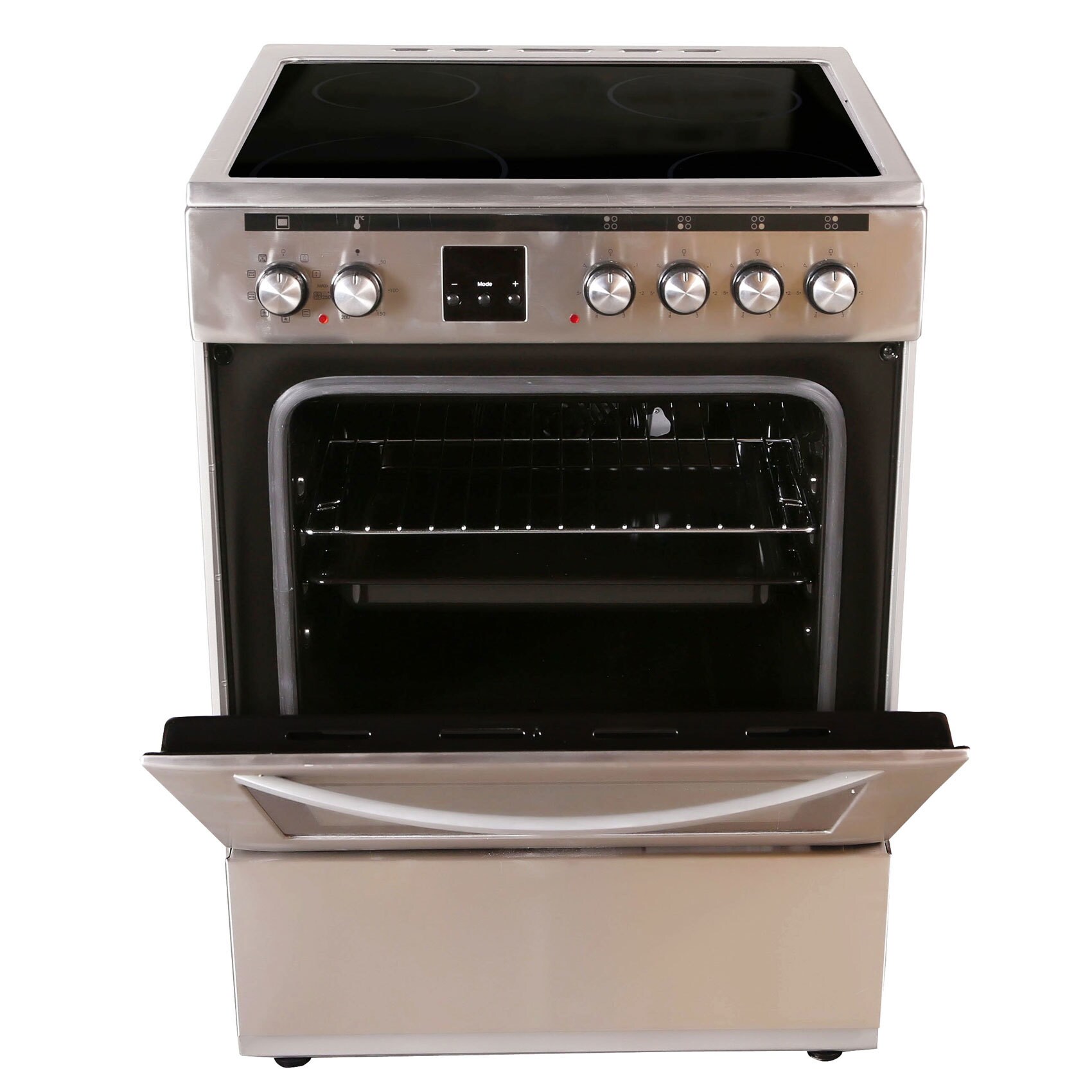 Buy Hoover Free standing 60X60 Cm Electric Cooker 4Ceramic Zone