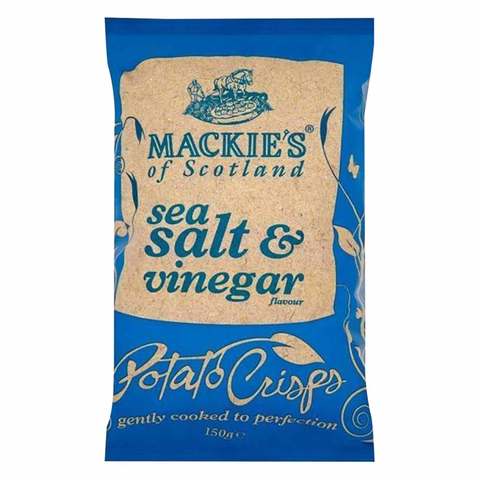 Mackie&#39;s Sea Salt And Vinegar Potato Chips 150g