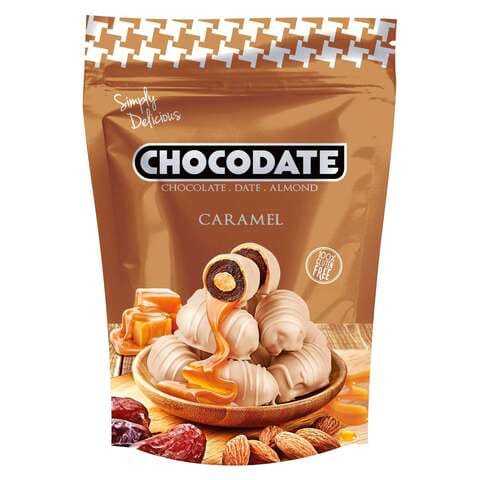 Chocodate Caramel Chocolate With Date And Almond 230g