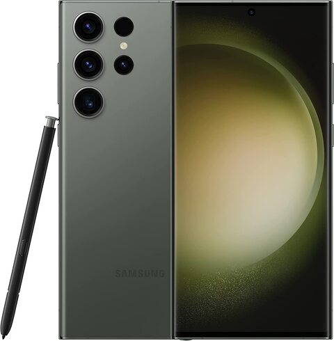 Samsung Galaxy S23 Ultra, Dual SIM, 12GB RAM, 256GB, 5G, Green - International Version