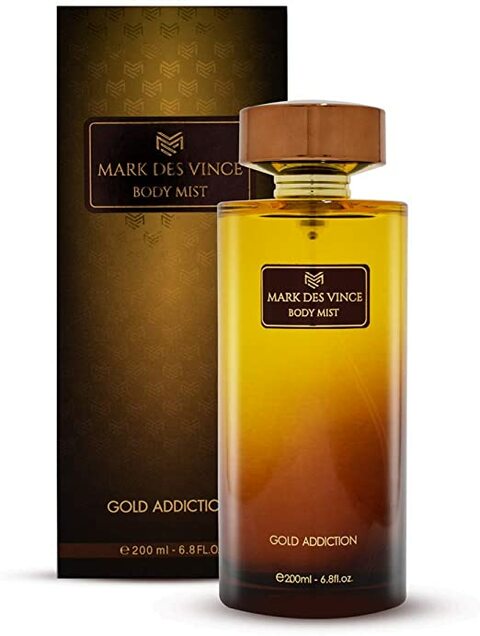Mark Des Vince Gold Addiction Body Mist - 200ml