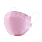 اشتري N95 Pack Of 10 Disposable Face Mask Pink في الامارات