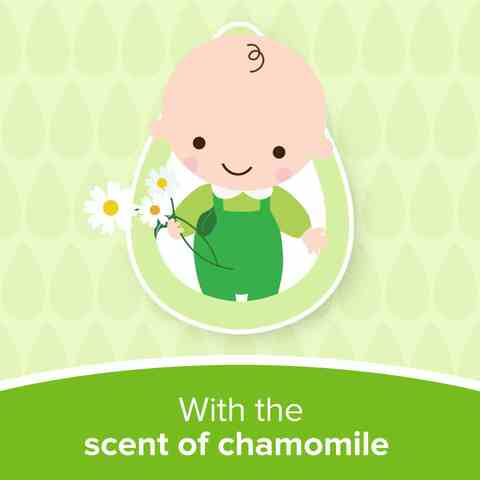 Johnson&#39;s Chamomile Baby Shampoo Green 200ml