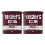Buy Hersheys Natural Unsweetened Cocoa Powder 230g x2 in UAE