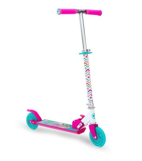 Barbie store en scooter