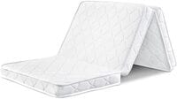 Galaxy Design Folding Foam Travel Mattress White Color Size - Length 190 x Width 90 x Height 10 Cm.