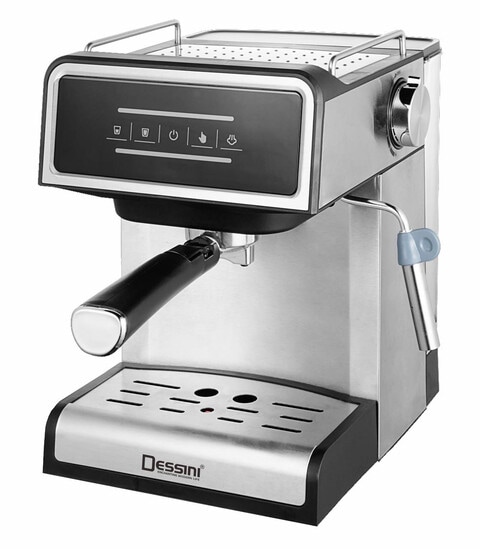 Dessini Espresso Maker 800 20Bar 1000W Silver/Black/Clear