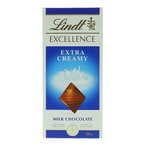 Buy Lindt Excellence Extra Creamy Milk Chocolate 100g in Saudi Arabia