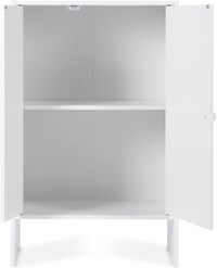 Pan Emirates Home Furnishings Home Linz Office Cabinet 50W*30D*80H cm White
