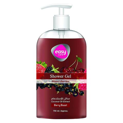 Easy Care Shower Gel, Berries - 750 ml