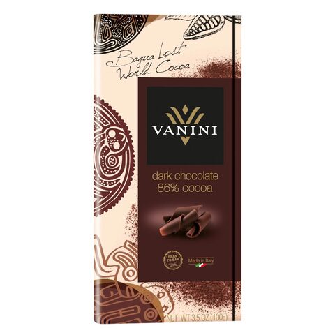 Vanini Fondente 86% Dark Chocolate 100g