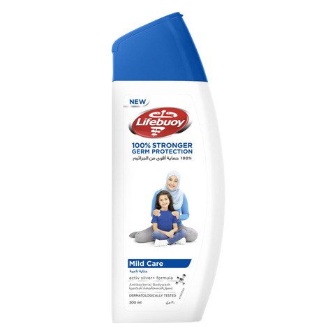 Lifebuoy Antibacterial Body Wash And Shower Gel  Mild Care 300ml