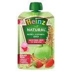 اشتري Heinz Natural Apple And Strawberry Puree Baby Food 90g في الامارات