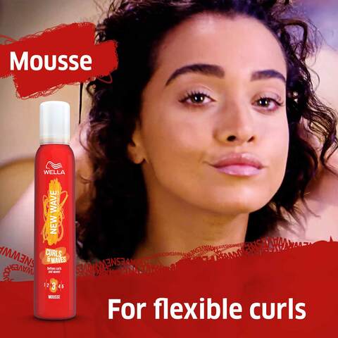 Wella New Wave Curl Mousse Spray 200ml