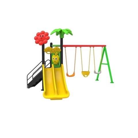 XIANGYU  outdoor park kids swing and slide, equipment baby slide snd swing set for kids