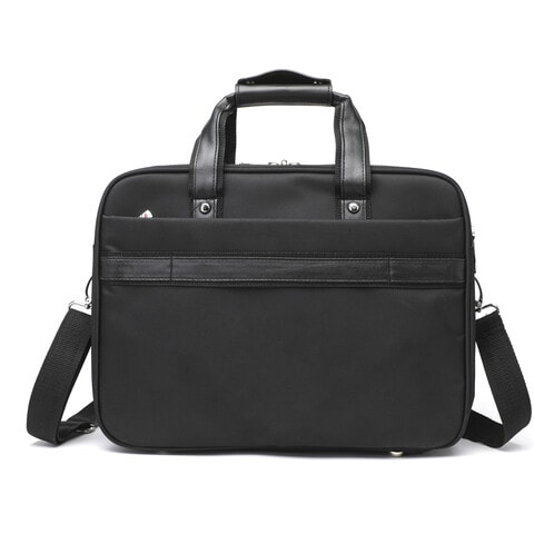 Senator 15.5 inch Nylon Shoulder Laptop Bag Light Weight Water Resistant with RFID pockets KH8121 Black