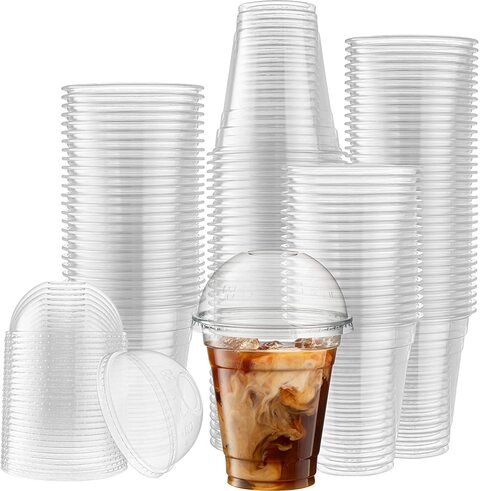 Buy plastic shop cups with lids