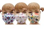 اشتري KF94 Kids Combo Pack of 3 Spider Man Mickey Unicorn Mix Print School Mask 30 Pieces في الامارات