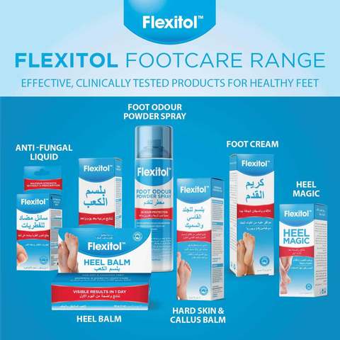 Flexitol Foot Odour Powder Spray 210ml