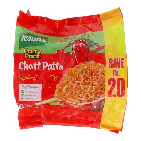 Knorr Chatt Patta Noodles 66 gr (Pack of 6)