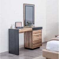 PAN Home Ballencia Dresser&amp;#39;s Mirror-Walnut