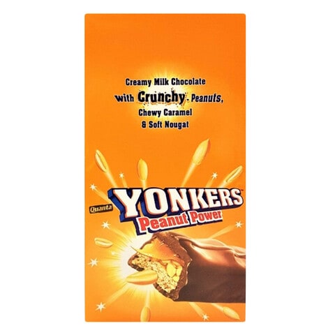 Tiffany Yonkers Chocolate Peanut Power 20 Gram 24 Pieces