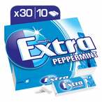 Buy Wrigleys Extra Peppermint Chewing Gum 14g x Pack of 30 in Kuwait