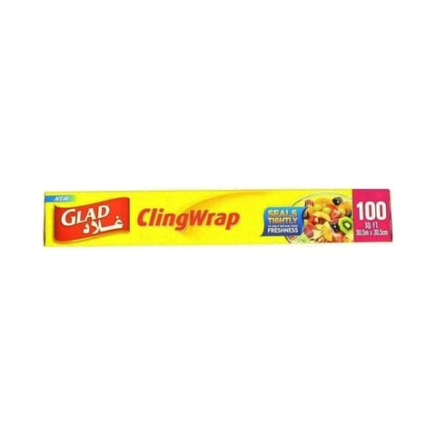 Glad Cling Wrap Clear 100sqft